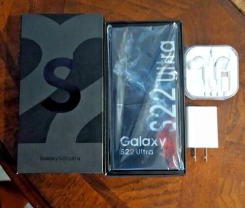 Samsung Galaxy S22 Ultra SM-S908U – 512GB – Burgundy (Unlocked)