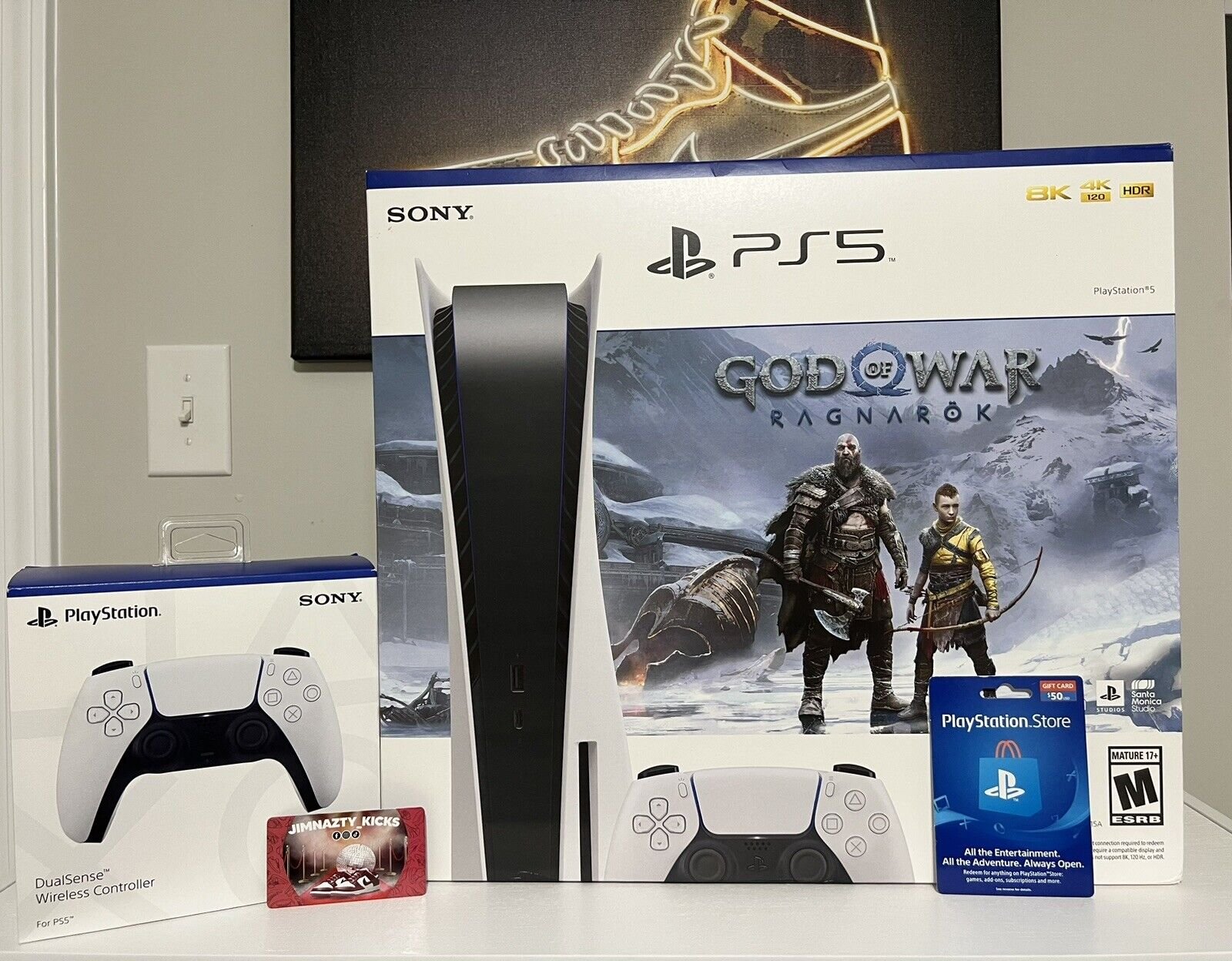 Sony PS5 Blu-Ray Edition Console God of War