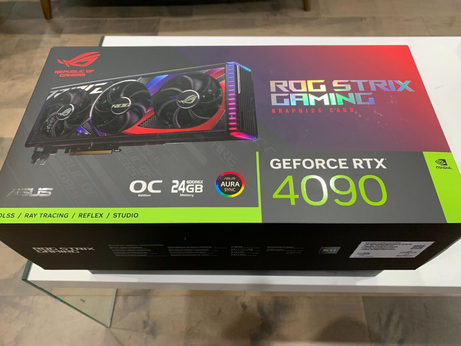For Sale ASUS ROG Strix GeForce RTX 4090 OC Edition