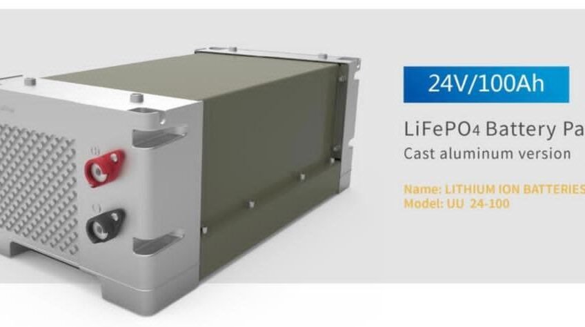 100ah 24v Lithium ion battery