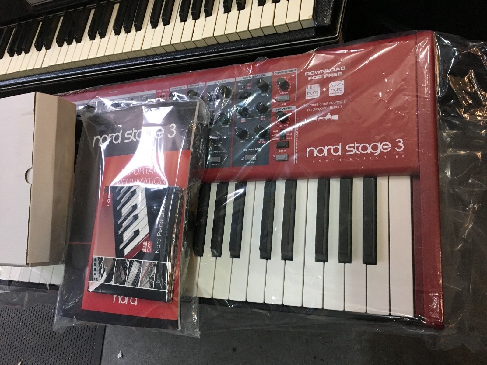 new Nord stage 3 88 88 key Hammer Action keyboard Piano/Synth