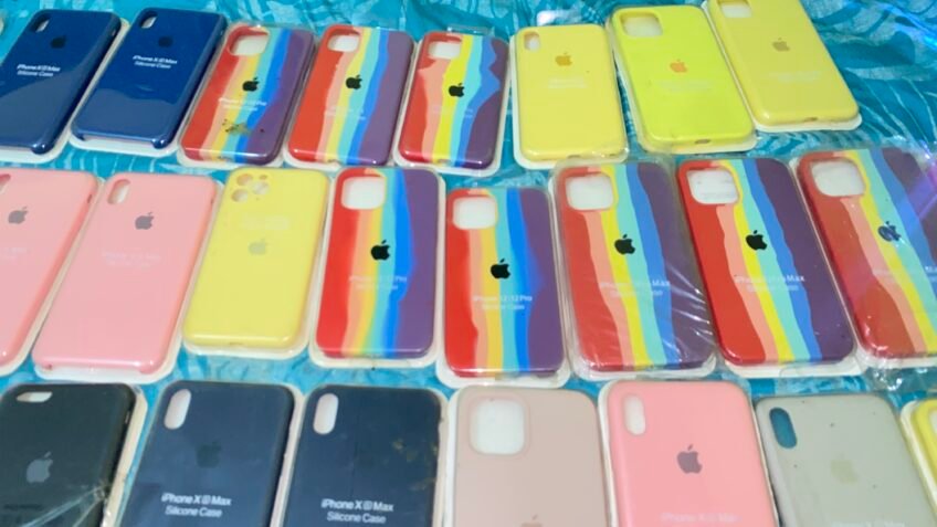 iPhone and Samsung silicon cases
