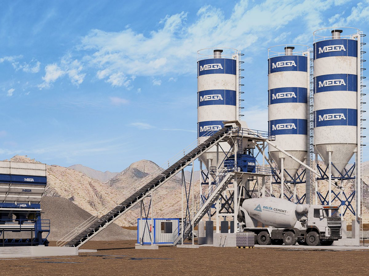 For Sale 120 m³ Concrete Batching Plant