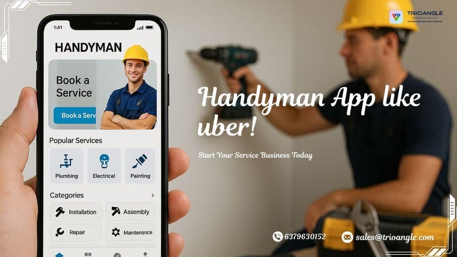 Handyman app like uber