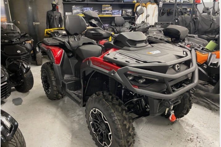 2025 Can Am Outlander MAX XT 850 T Fiery Red