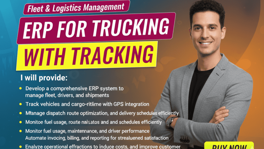 ERP for Trucking with Tracking