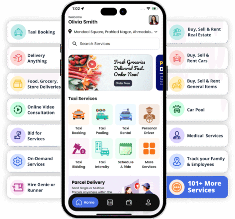 Gojek Clone Solution – Feature-Rich Multi-Service On-Demand App