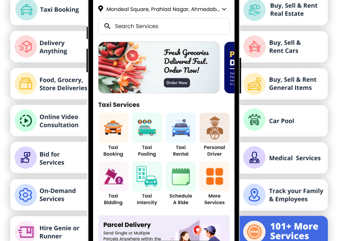 Gojek Clone Solution – Feature-Rich Multi-Service On-Demand App