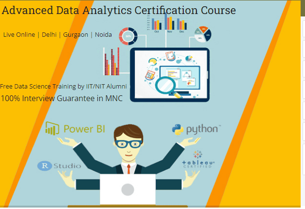 Professional Data Analyst Course in Delhi – Fast-Track Your Career in Leading MNCs with Free Alteryx, R & Gen AI Skills with Google Certification Support by SLA Consultants India
