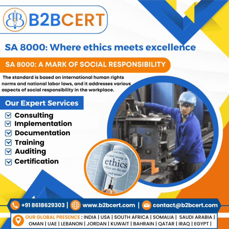 SA 8000 Certification Services in San Francisco