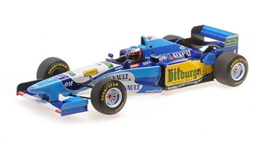 Minichamps Benetton B195 – 1995 – #1 M. Schumacher 1:12 Model Car