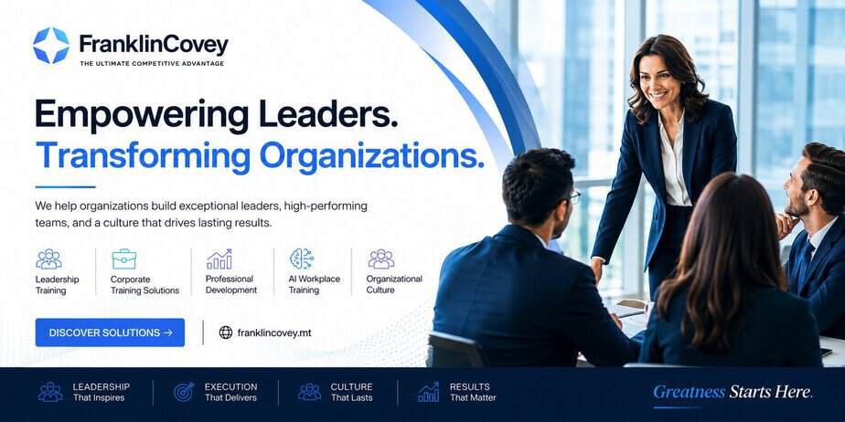 Franklin Covey Malta — Leadership Training For Managers That Actually Makes a Difference