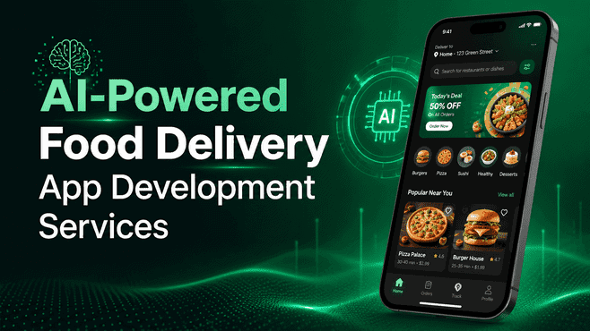 AI-Powered Food Delivery App Development Services