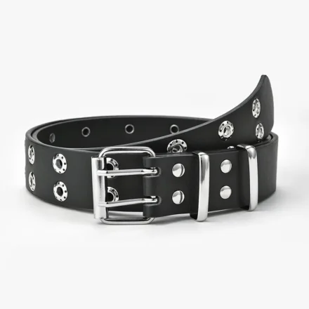 mens casual party banquet double buckle belts soft leather belt decoration waistband womens stylish jeans pants strapon sashes