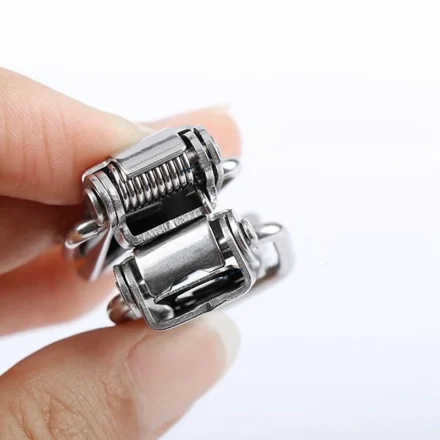 Wholesale 2pcs Duck-mouth Buckle Vintage Mini Lock Chest Box Gift Suitcase Case Buckles Toggle Hasp Latch Catch Clamp