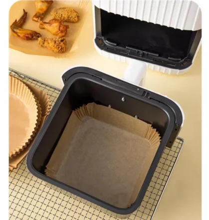 Baking paper, high temperature resistant, non stick, oil absorbing paper, oven, barbecue square silicone oil paper, air fryer sp