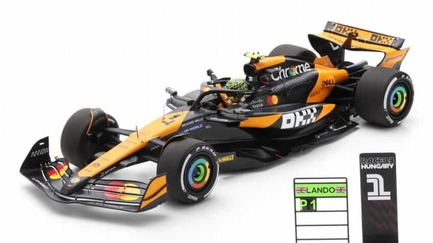 Spark McLaren MCL38 – 1st 2024 Abu Dhabi Grand Prix – #4 L. Norris 1:12 Model Car
