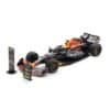 spark red bull rb19 w pit boards 2023 qatar grand prix sprint race 1 m verstappen 1 12 model car h1
