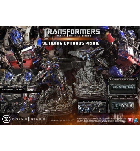 Transformers: Dark of the Moon Museum Masterline Jetwing Optimus Prime (Bonus Ver.) Statue (MEGATRONTOYS)