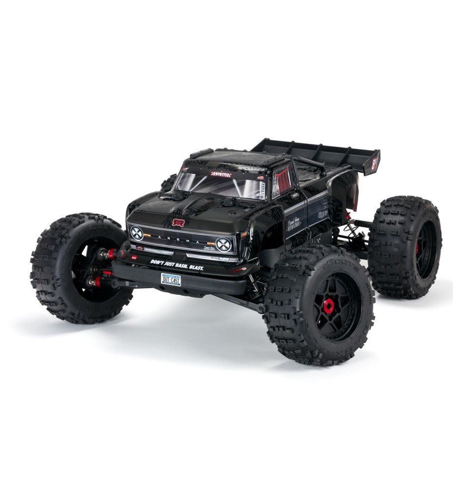 Arrma 1/5 Outcast 8S EXB 4X4 Roller Brushless Stunt Truck, Black (MEGATRONTOYS)