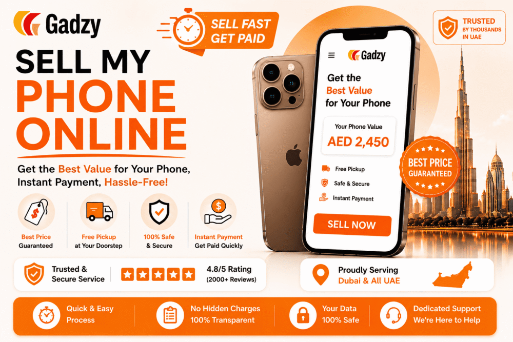 Sell My Phone Online for Instant Cash | Gadzy