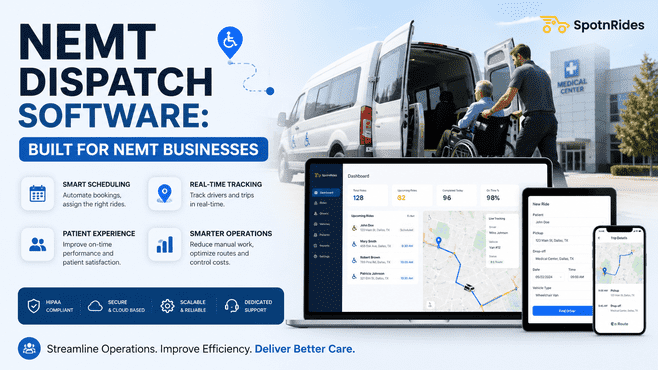 NEMT Dispatch Software: Built For NEMT Businesses