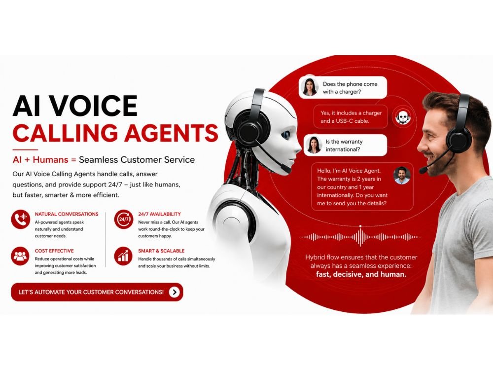 AI Voice Agents & AI Chatbot Setup for Business Automation