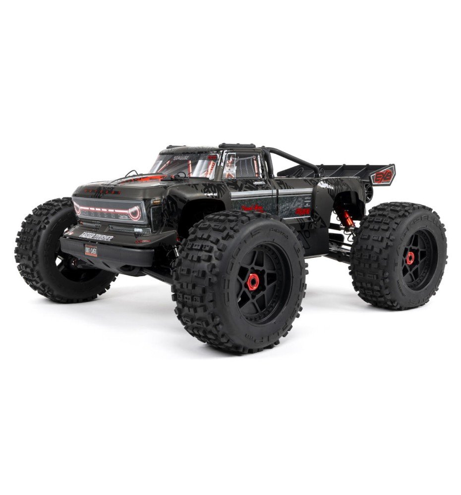 Arrma Outcast 8S BLX EXB Brushless RTR 1/5 4WD Stunt Truck (Black) w/DX3 Radio, Smart ESC & AVC (MEGATRONTOYS)