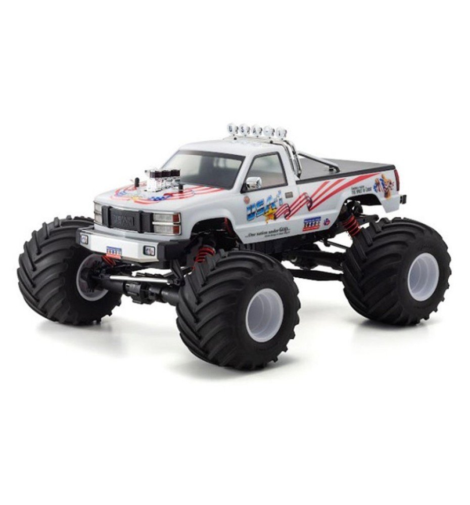 Kyosho USA-1 VE Electric 1/8 Scale ReadySet Brushless Monster Truck (MEGATRONTOYS)