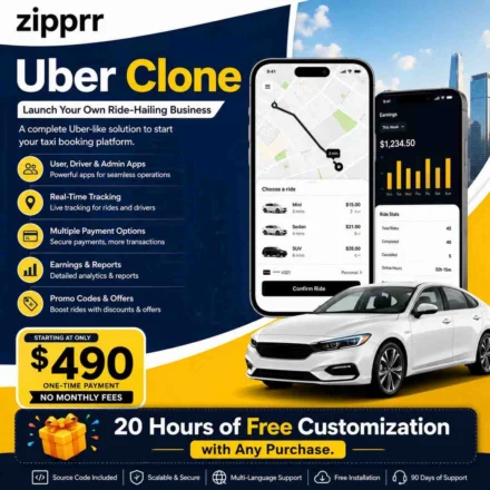Uber Clone Script – Build Your Ride-Sharing Marketplace