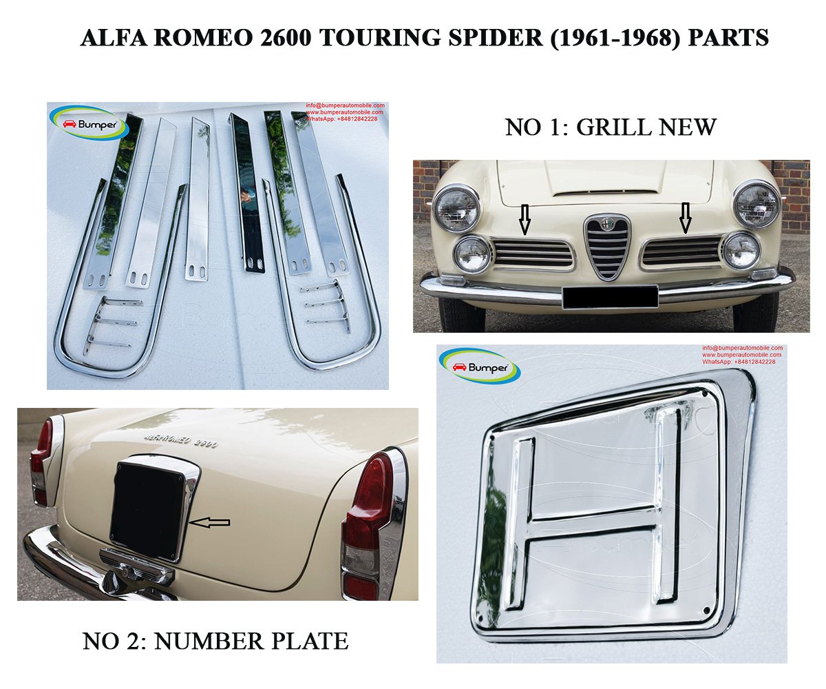 Alfa Romeo 2600 Touring Spider (1961-1968)