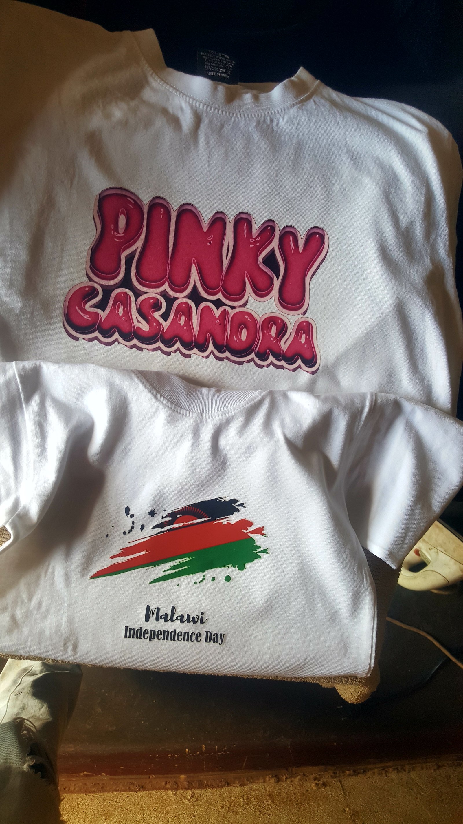 Tshirt branding