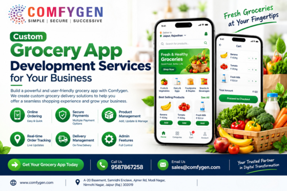 Custom Grocery App Development Services for Your Business