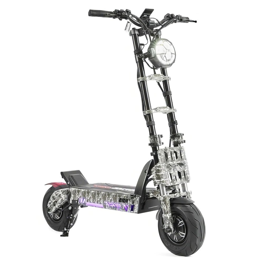 GSpace Mars GS Foldable E-Scooter – 10000W Power | 40Ah Battery | 76mph Speed | 112mi Range