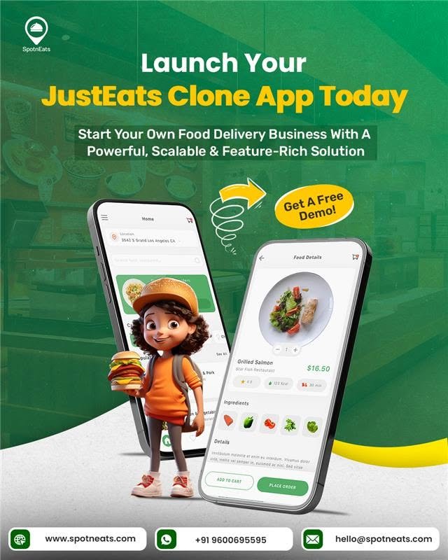Launch Your Online Food Delivery Business with a JustEat Clone in UK